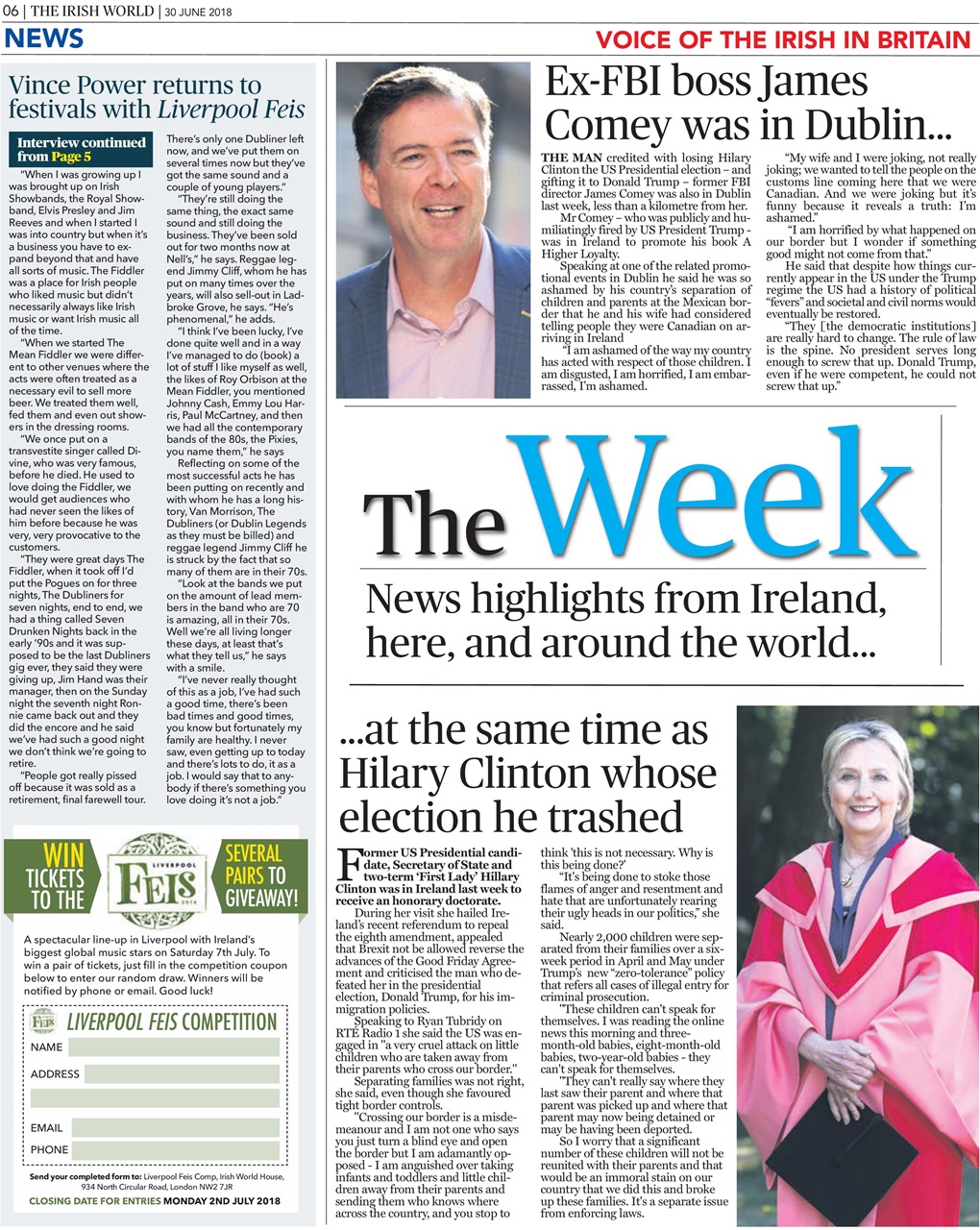 Irish World Preview Pages