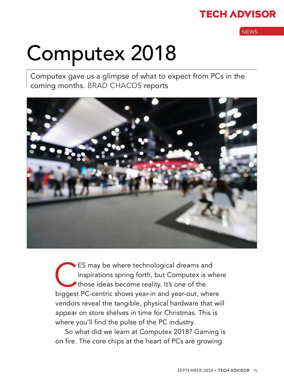 Tech Advisor Preview Pages