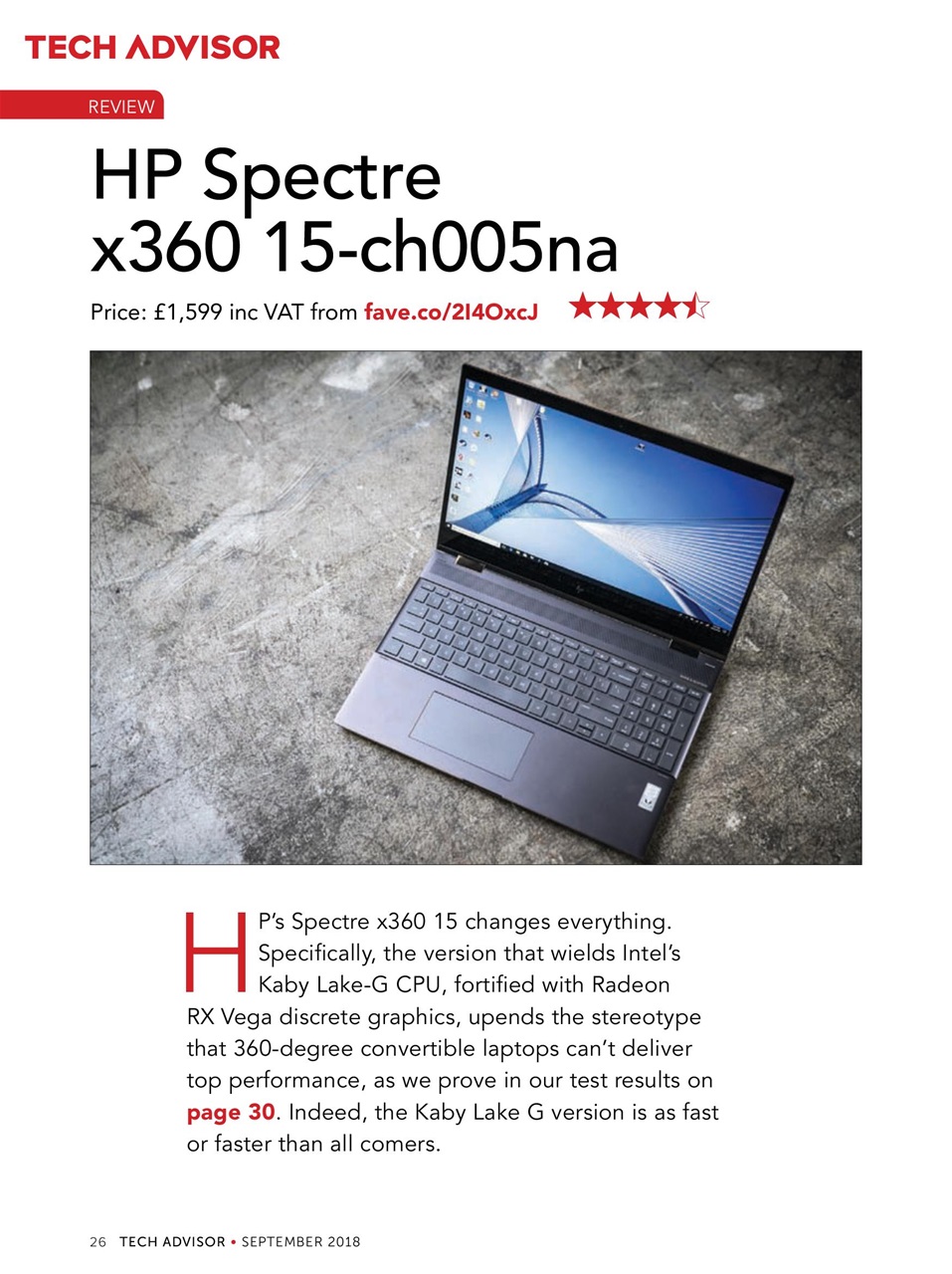 Tech Advisor Preview Pages