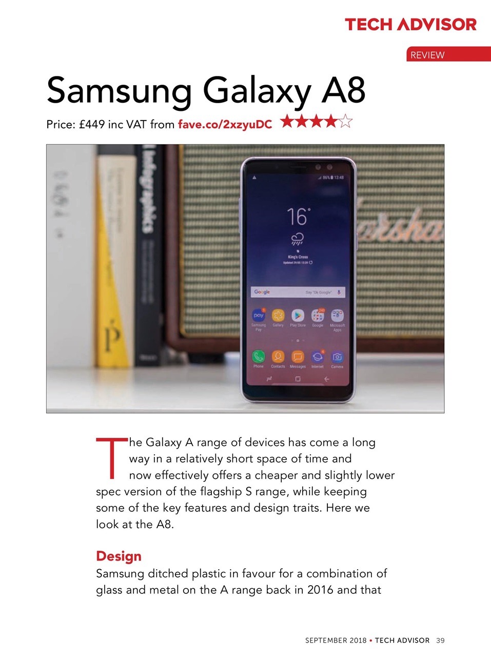 Tech Advisor Preview Pages