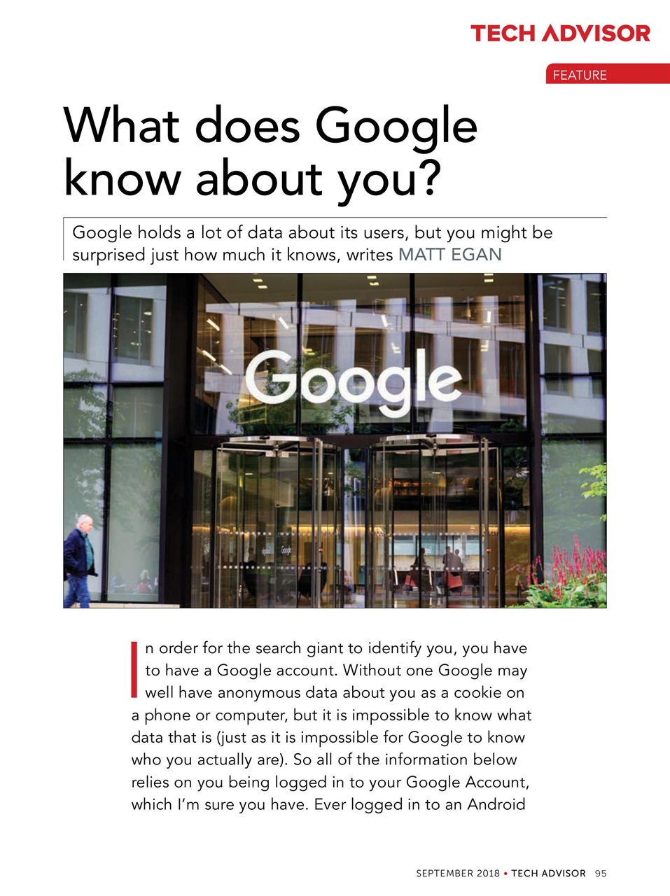 Tech Advisor Preview Pages