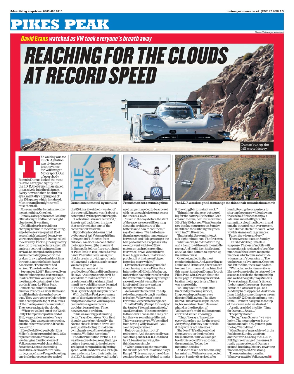 Motorsport News Preview Pages