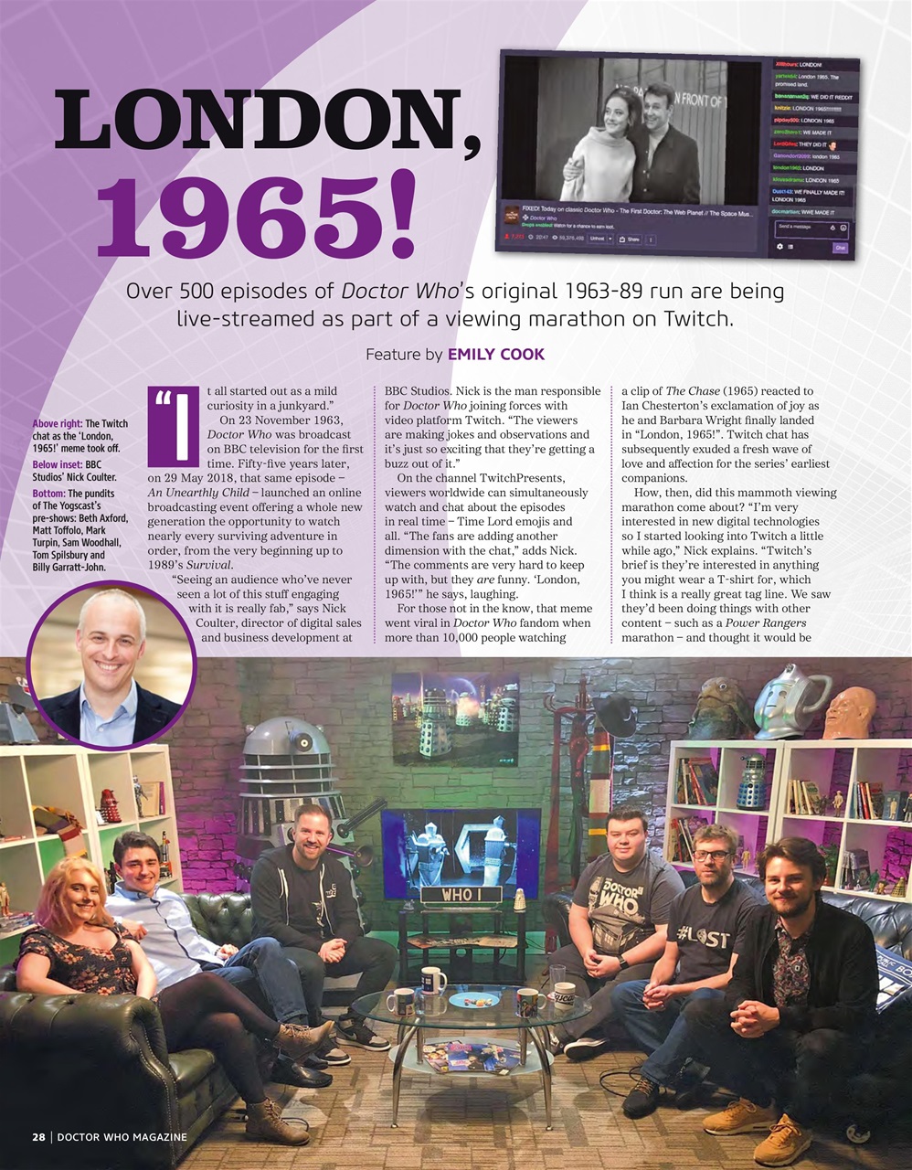 Doctor Who Magazine Preview Pages