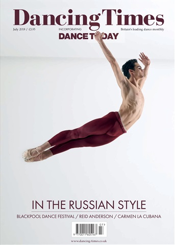 Dancing Times issue July 2018