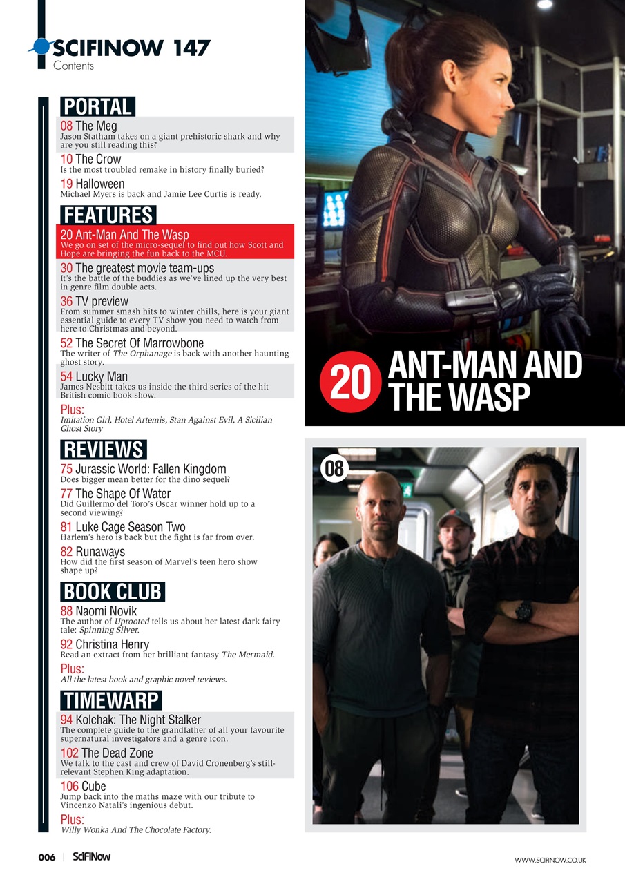 SciFiNow Preview Pages