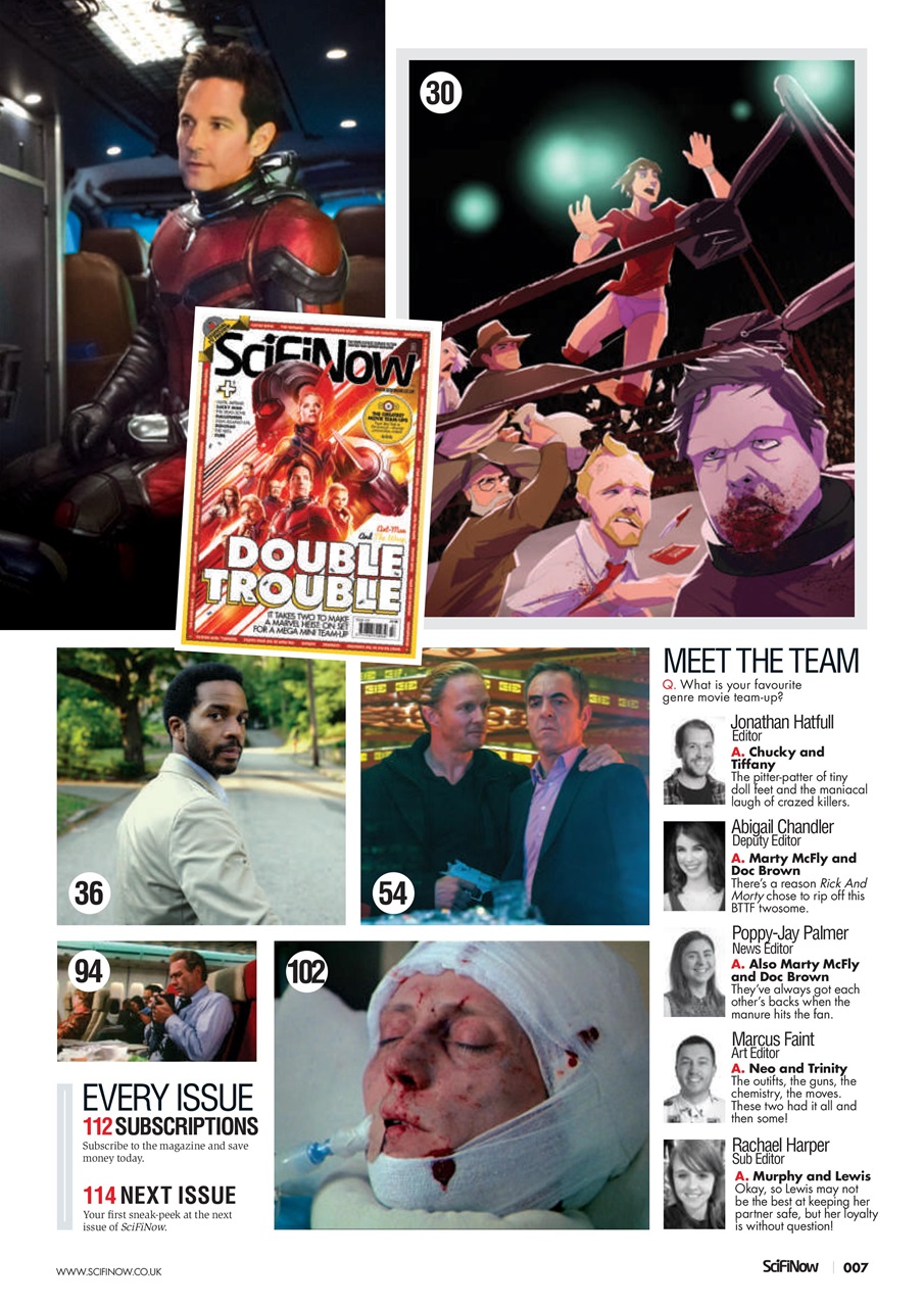 SciFiNow Preview Pages
