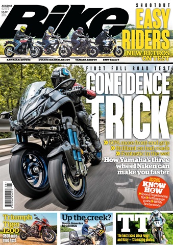 Bike issue August 2018