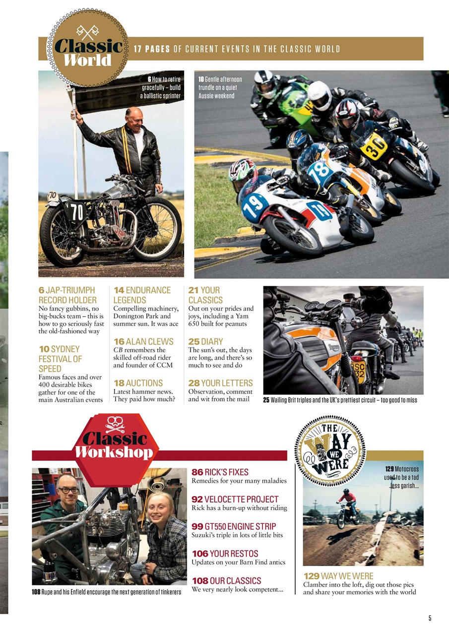 Classic Bike Preview Pages