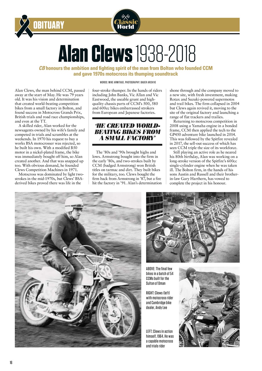 Classic Bike Preview Pages