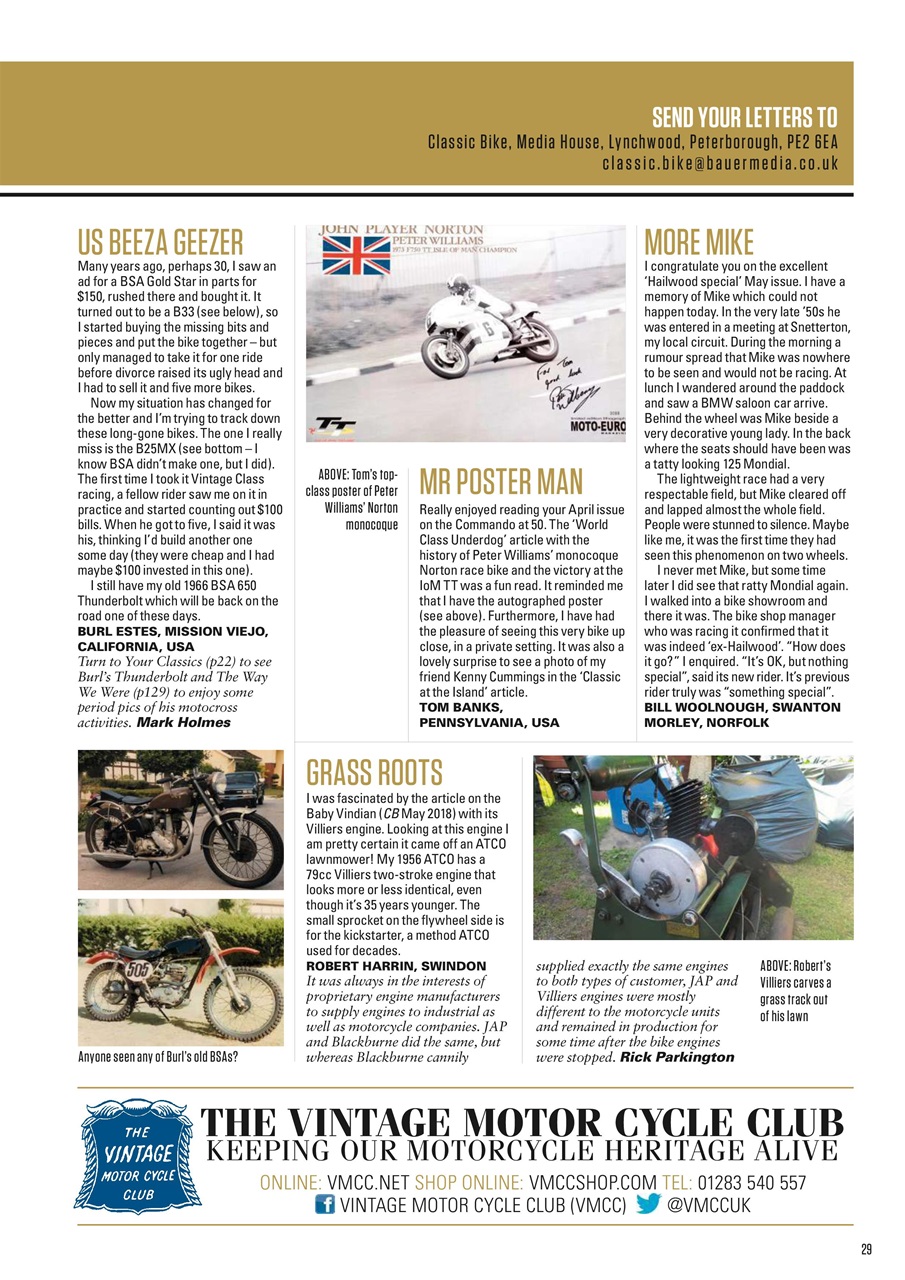 Classic Bike Preview Pages