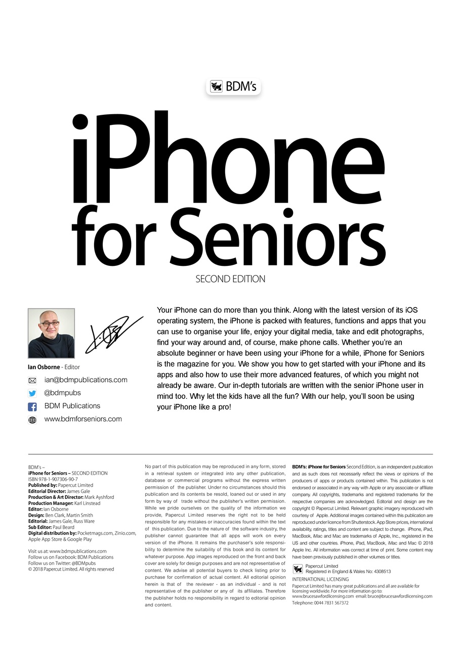 Tech for Seniors Preview Pages