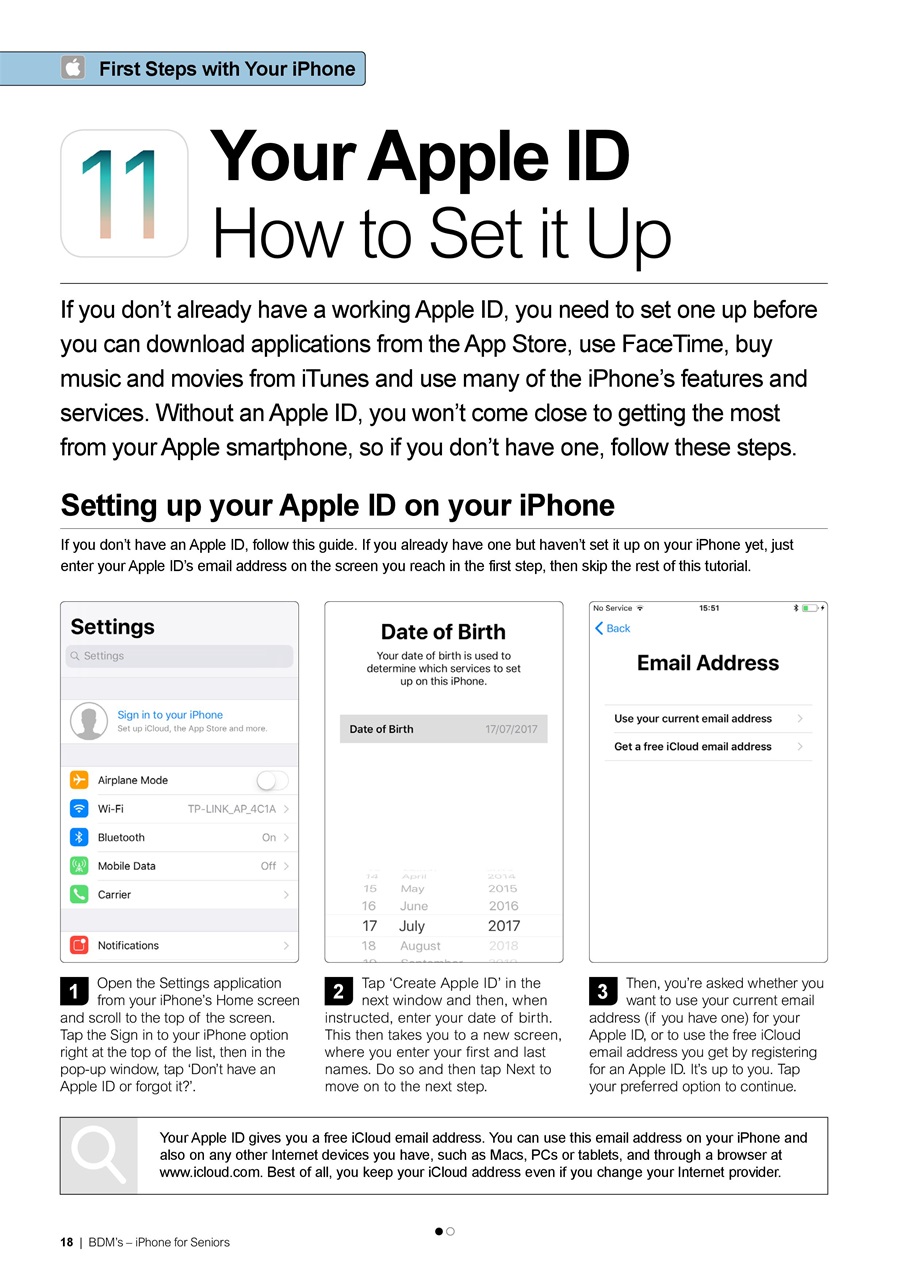 Tech for Seniors Preview Pages
