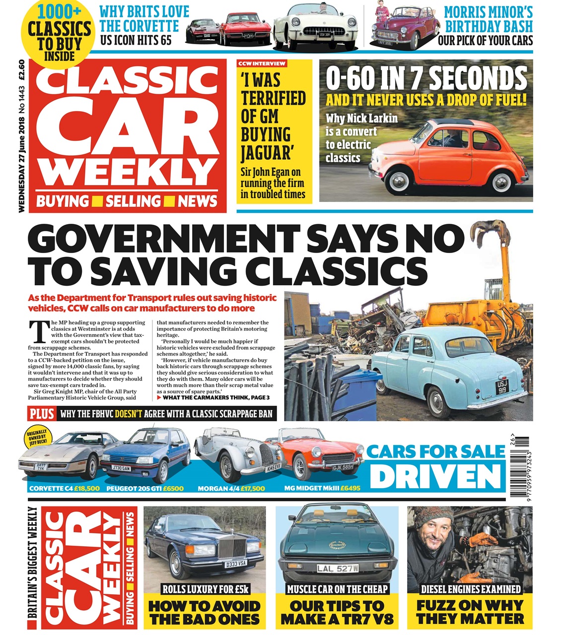 Classic Car Weekly Preview Pages
