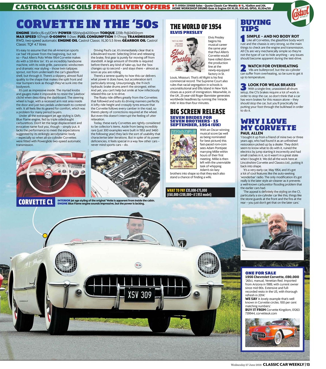 Classic Car Weekly Preview Pages