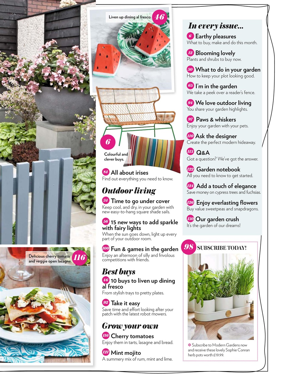 Modern Gardens Preview Pages