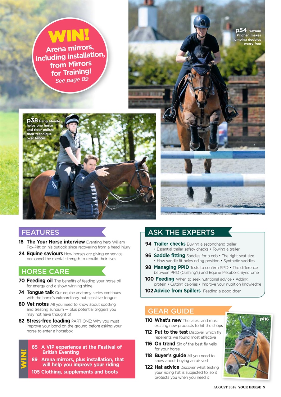 Your Horse Preview Pages