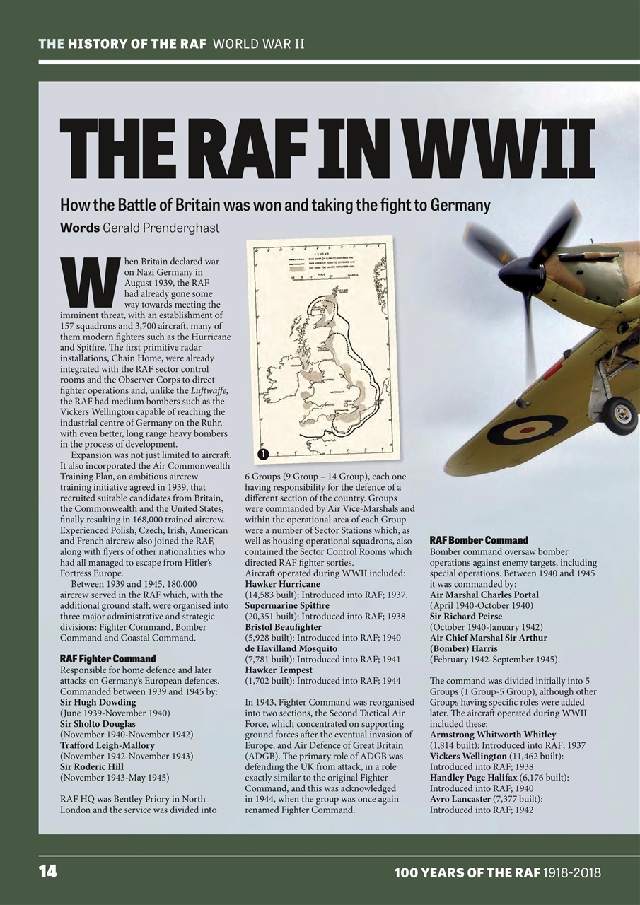 100 Years Of The RAF Preview Pages