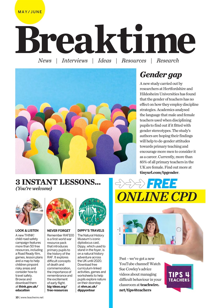 Teach Primary Preview Pages