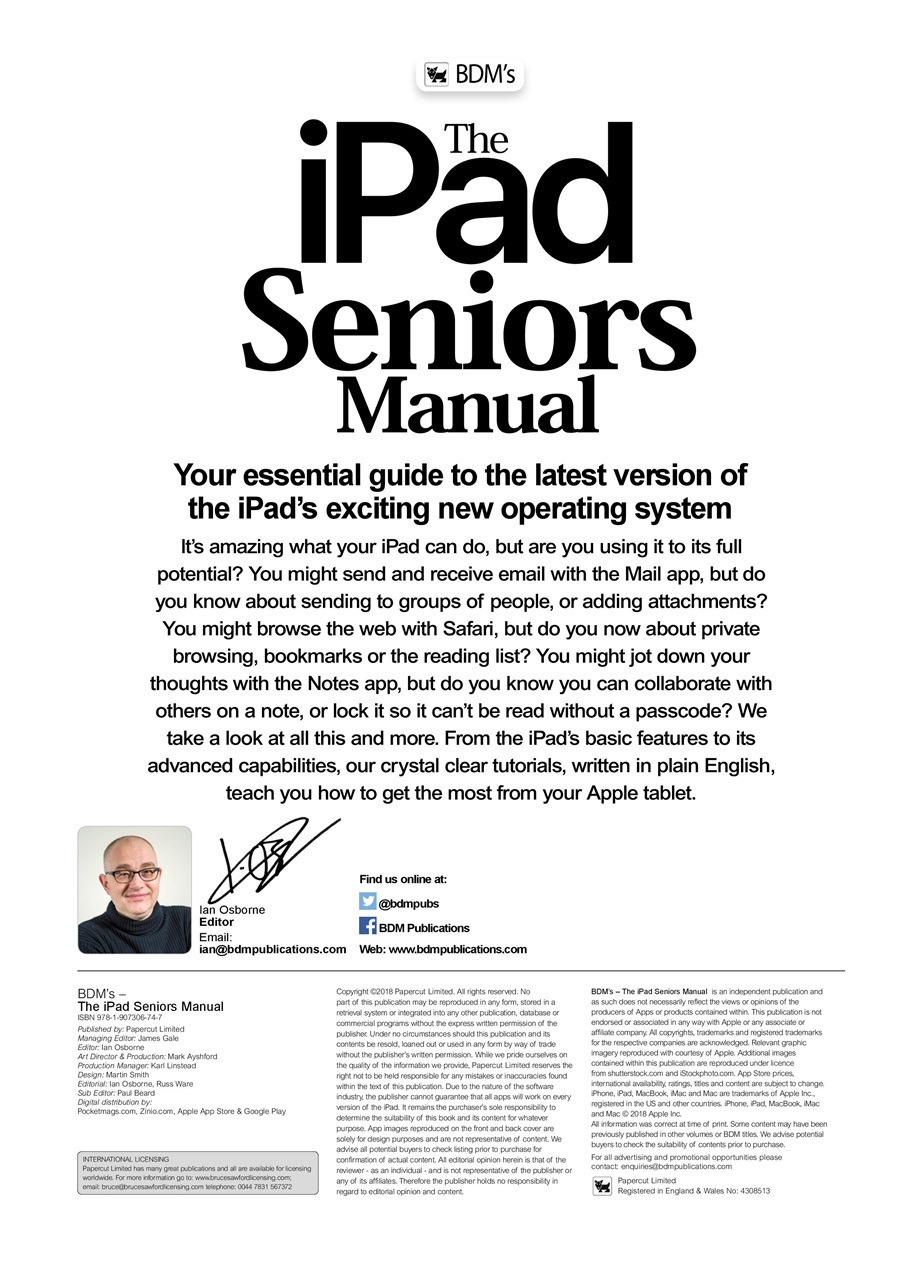 Tech for Seniors Preview Pages