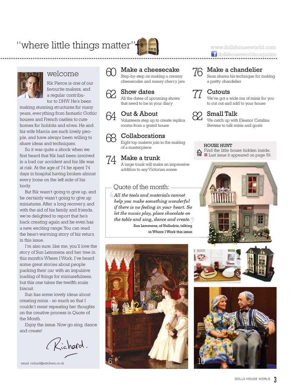 Dolls House World Preview Pages