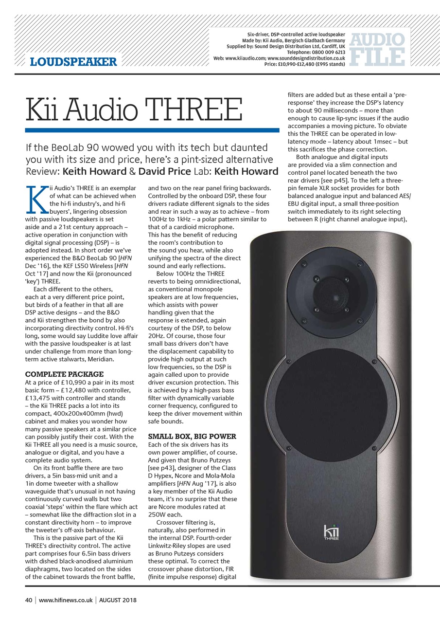 Hi-Fi News Preview Pages