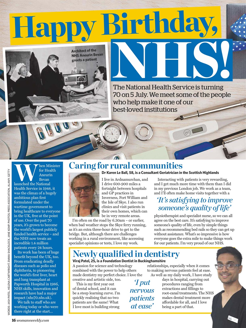 Woman's Weekly Preview Pages