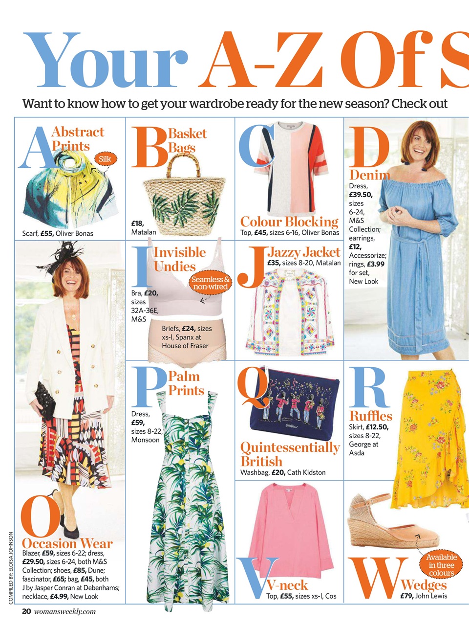 Woman's Weekly Preview Pages