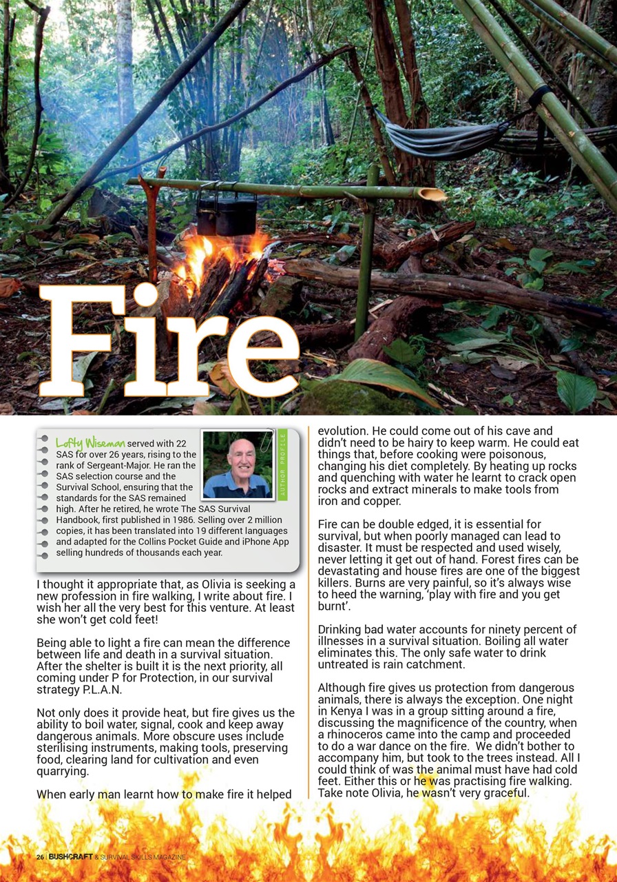 Bushcraft & Survival Skills Magazine Preview Pages