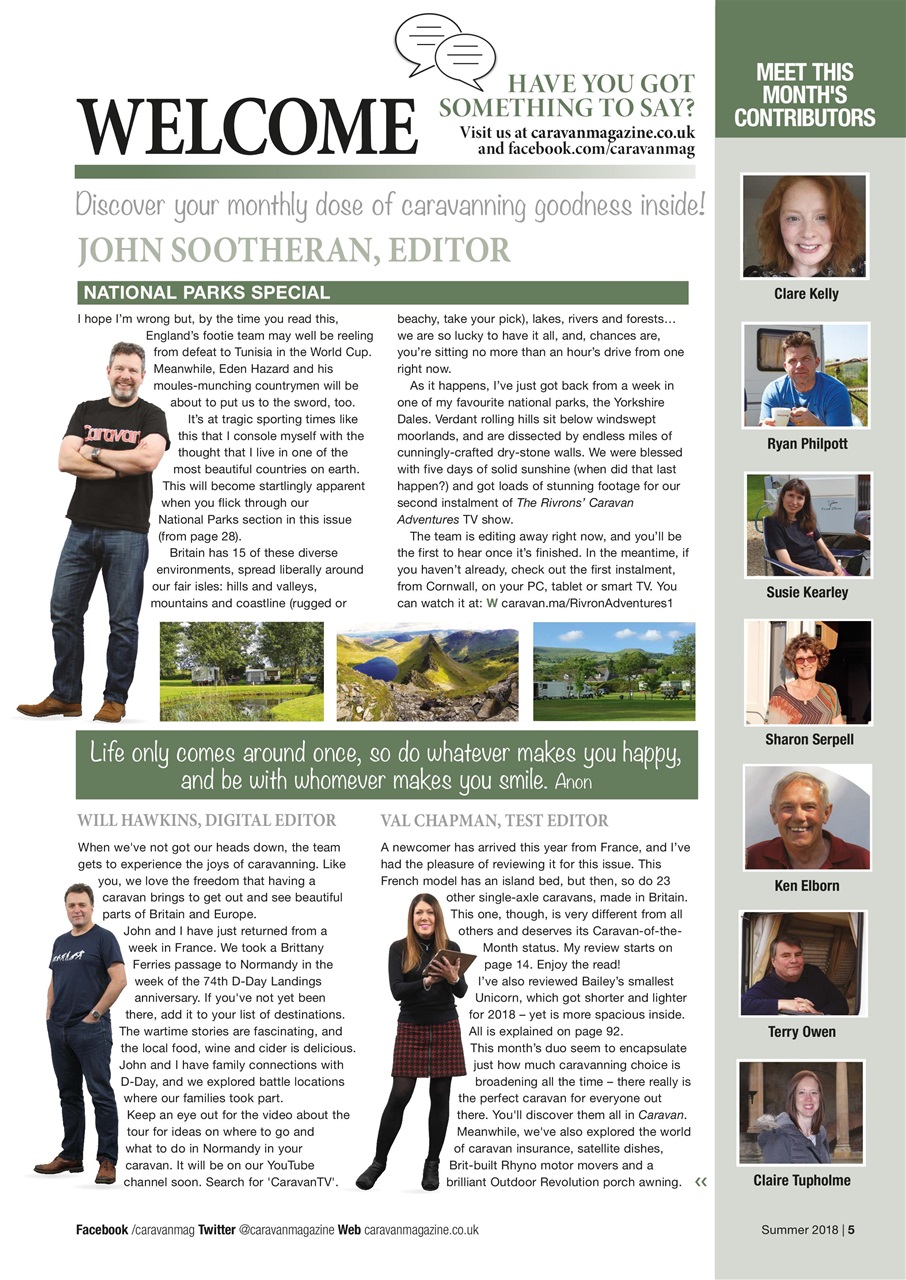 Caravan Magazine Preview Pages