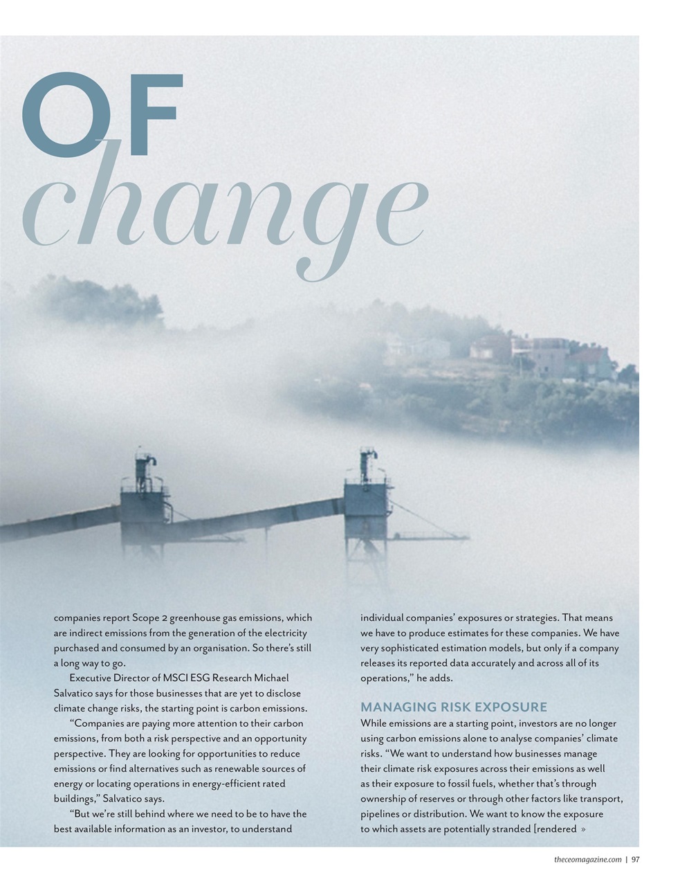 The CEO Magazine EMEA Preview Pages