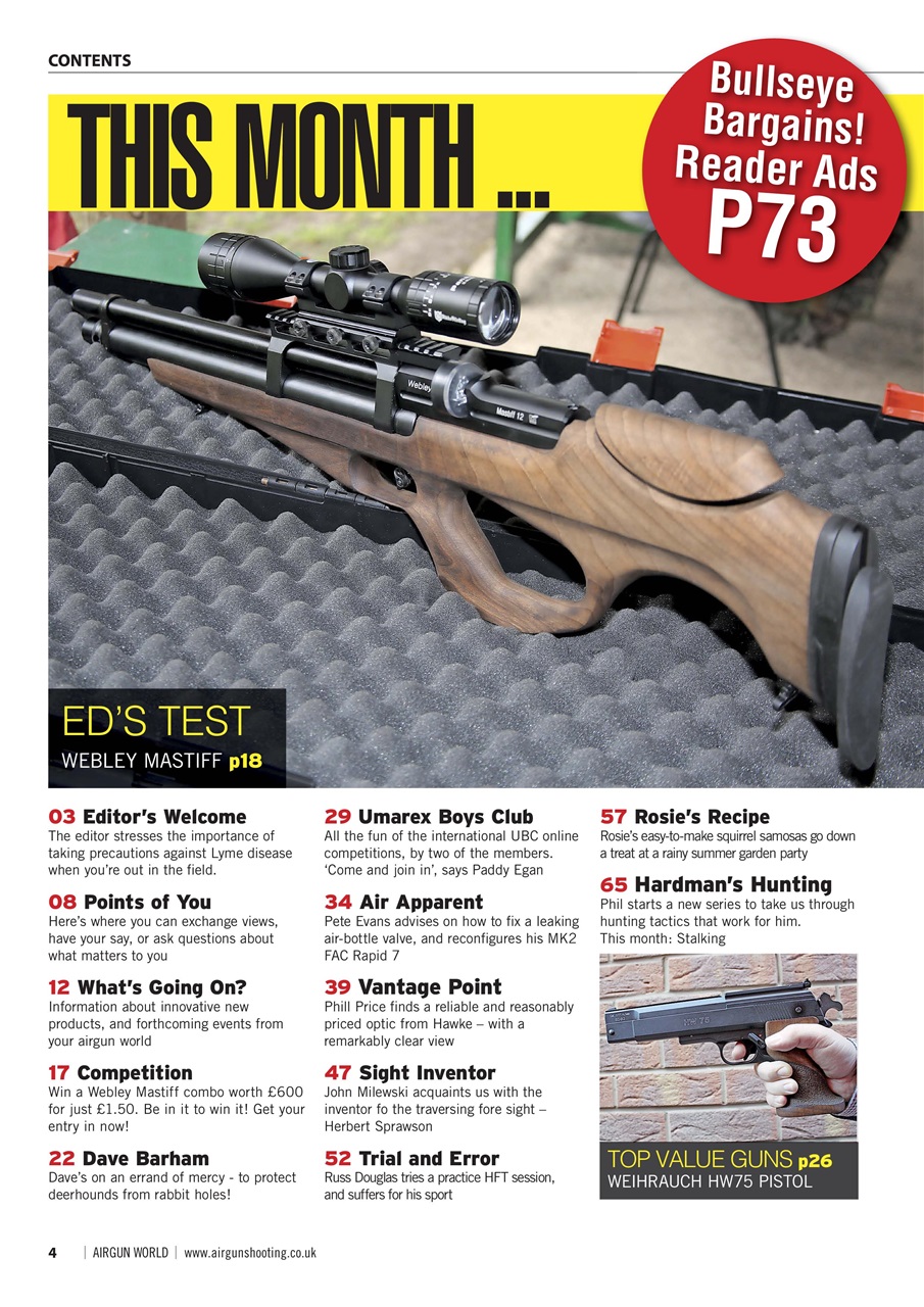 Airgun World Preview Pages