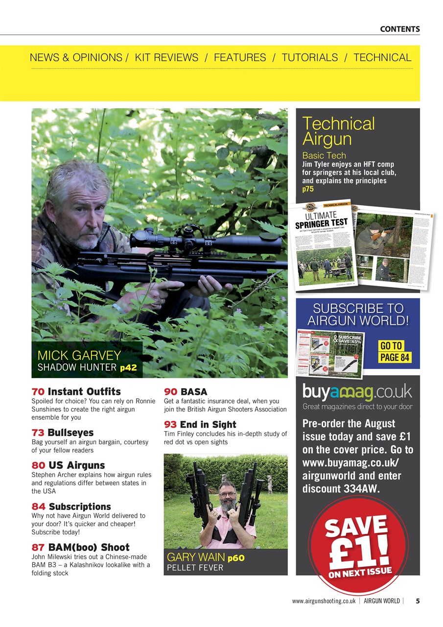Airgun World Preview Pages