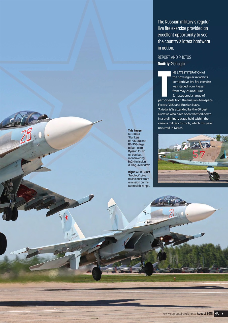 Combat Aircraft Journal Preview Pages