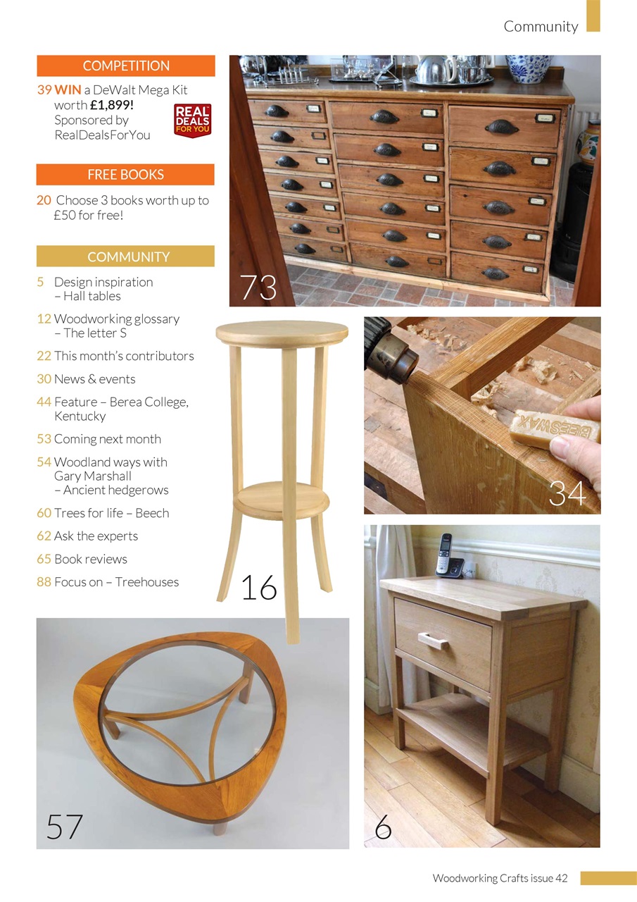 Woodworking Crafts Magazine Preview Pages