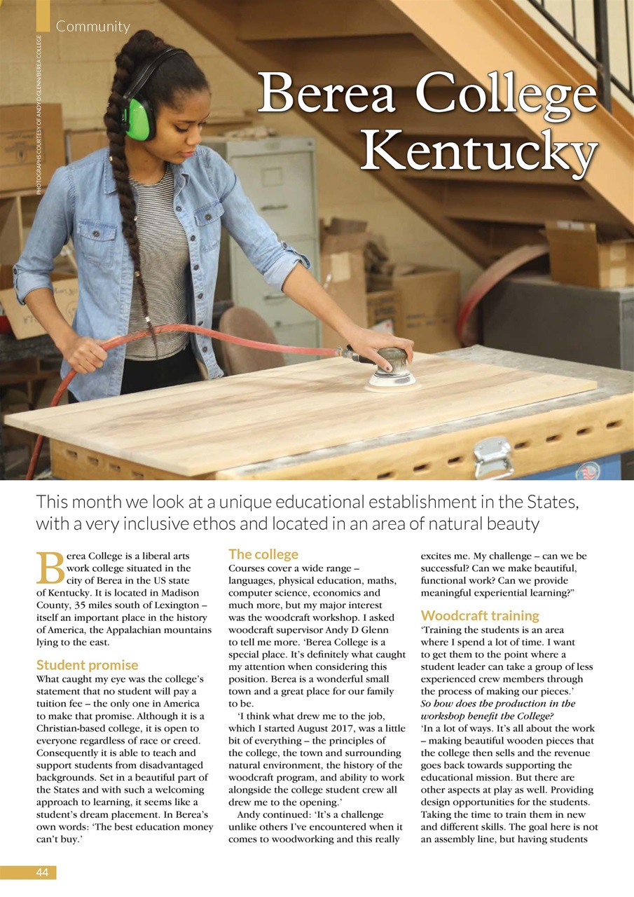Woodworking Crafts Magazine Preview Pages
