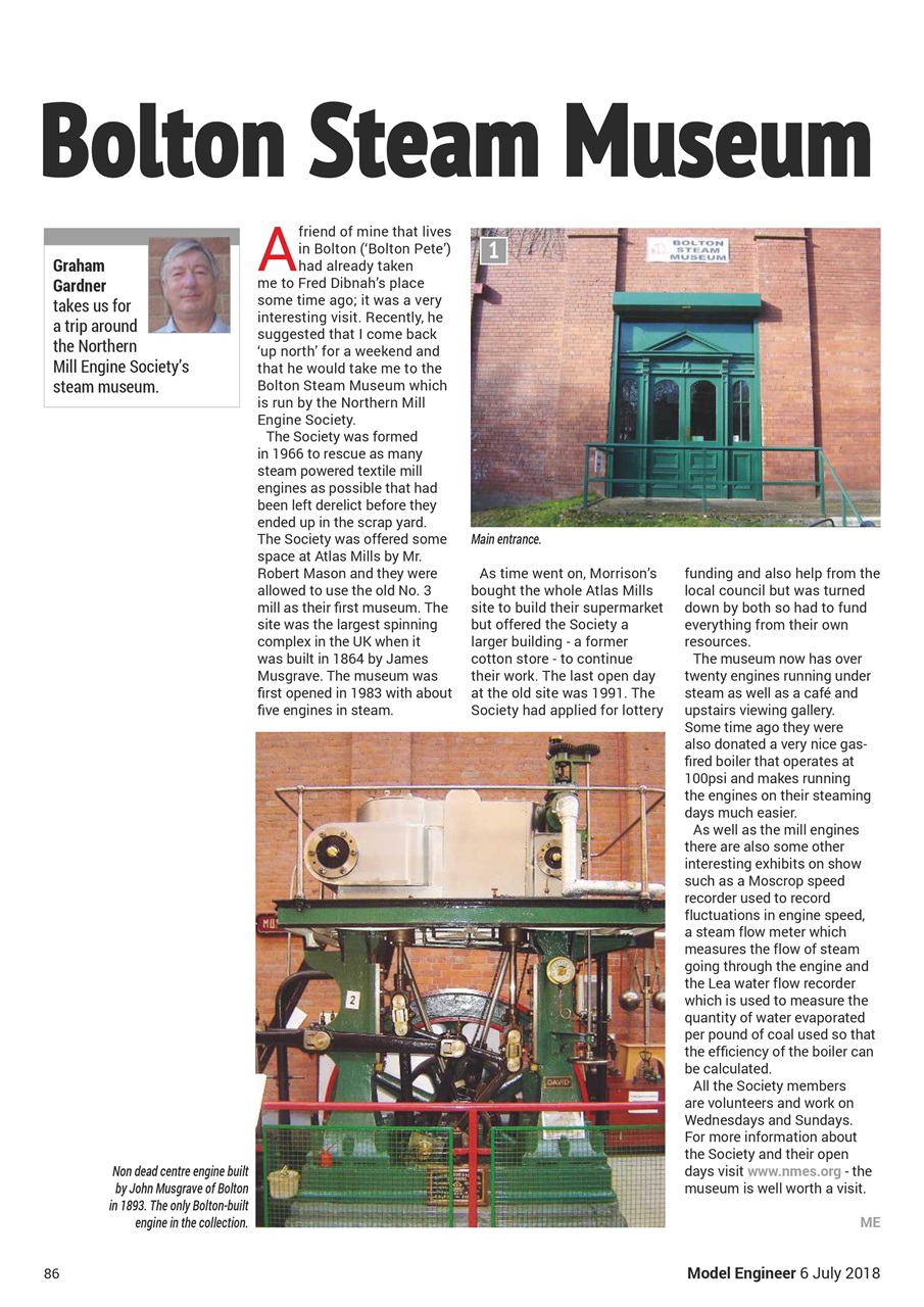 Model Engineer Preview Pages