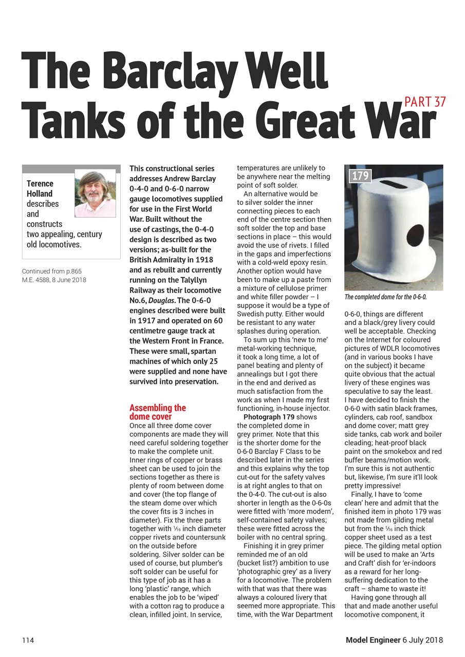 Model Engineer Preview Pages