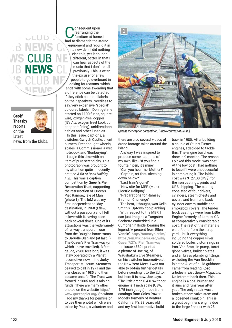 Model Engineer Preview Pages