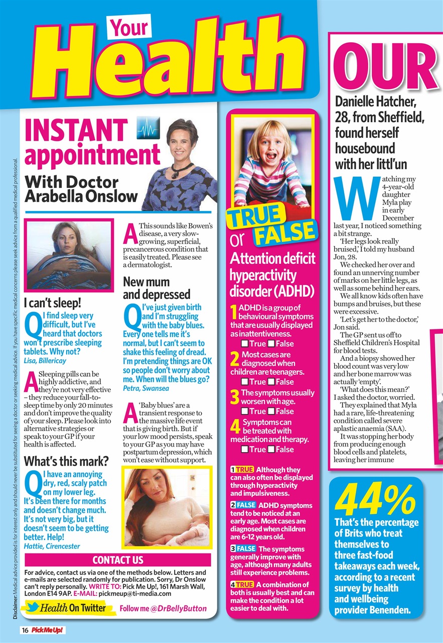 Pick Me Up Preview Pages