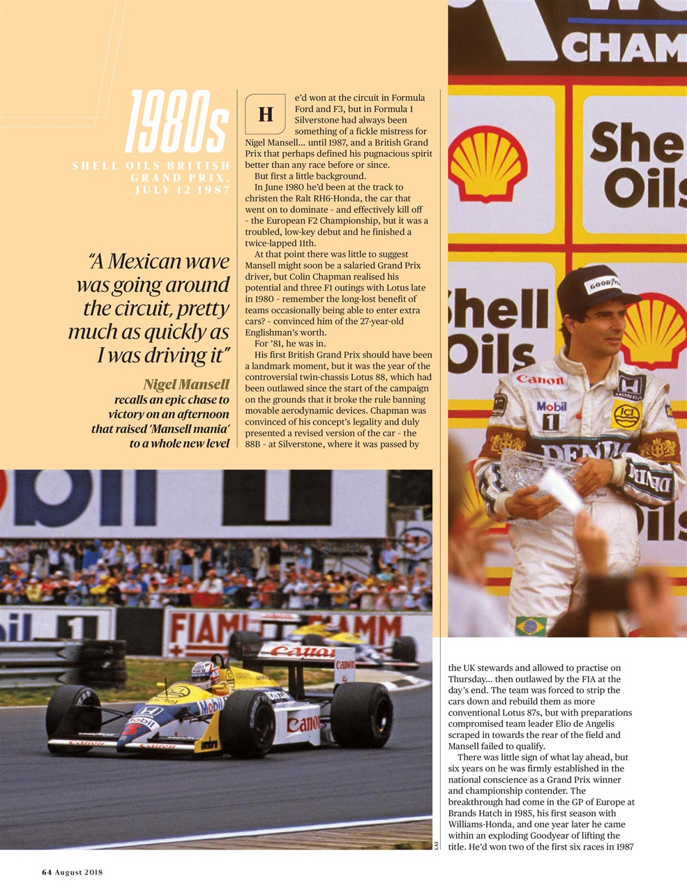 Motor Sport Magazine Preview Pages