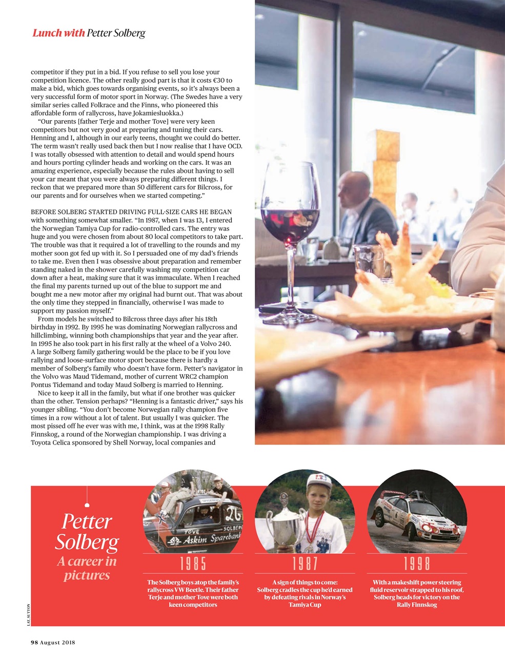 Motor Sport Magazine Preview Pages