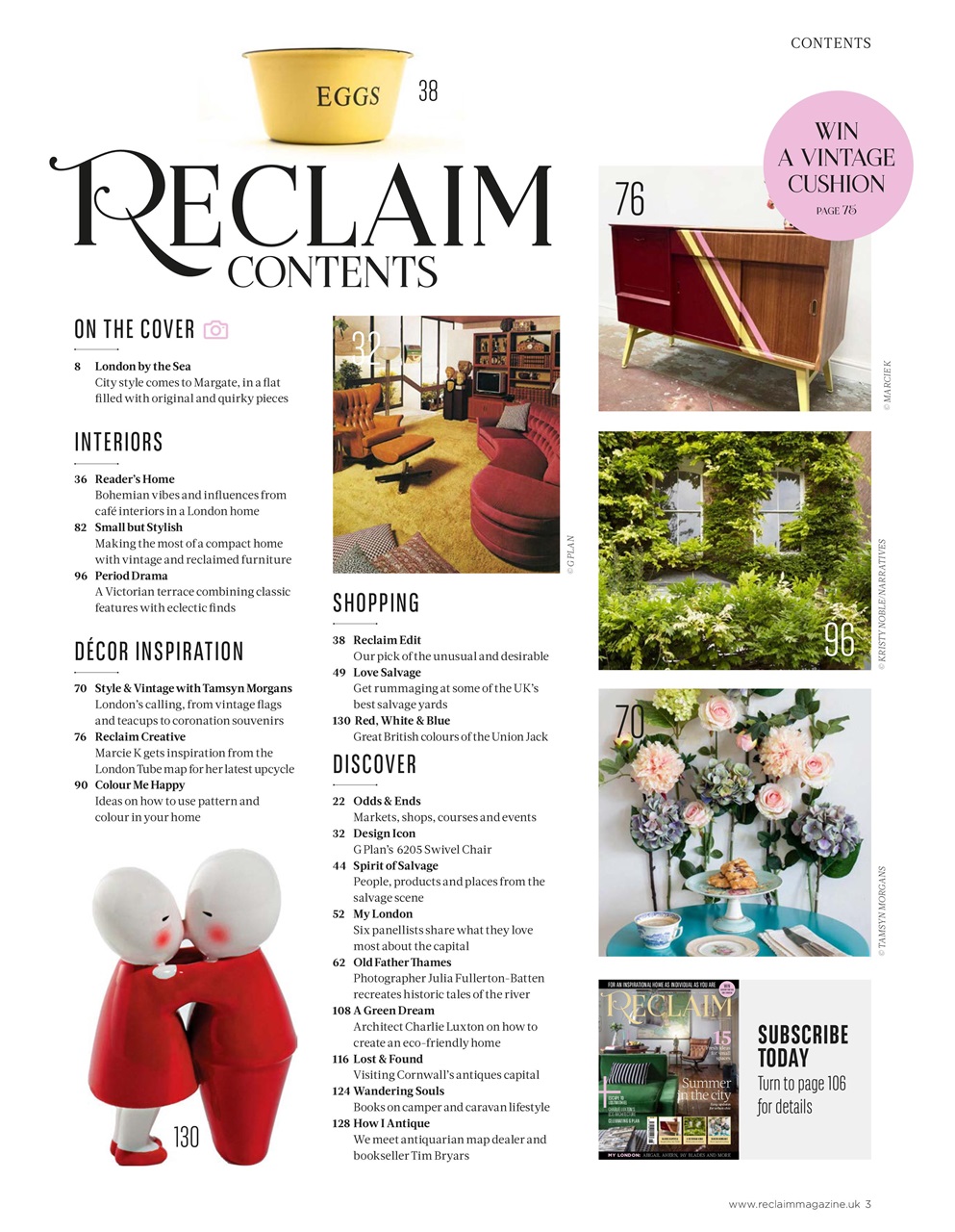 Reclaim Preview Pages