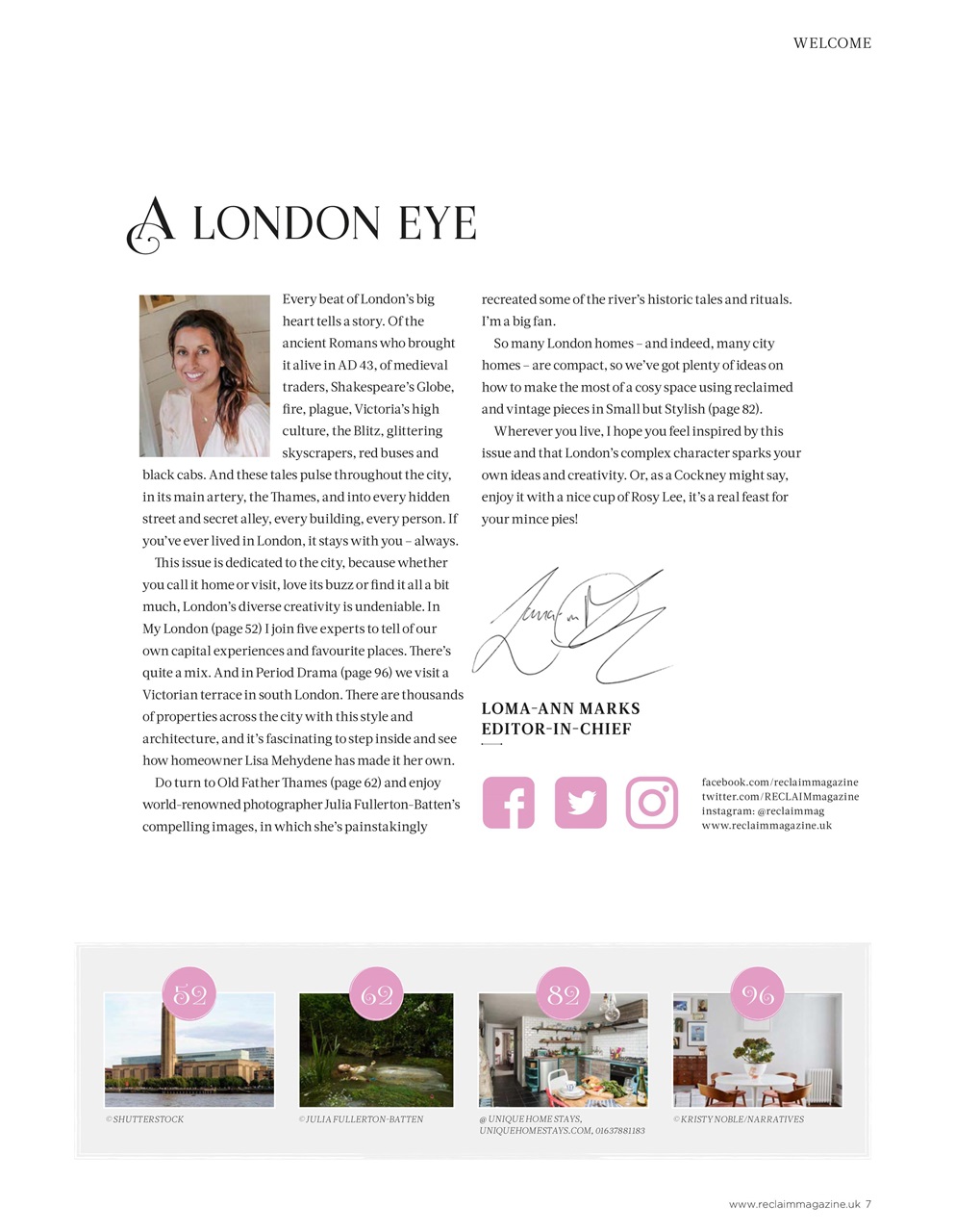 Reclaim Preview Pages