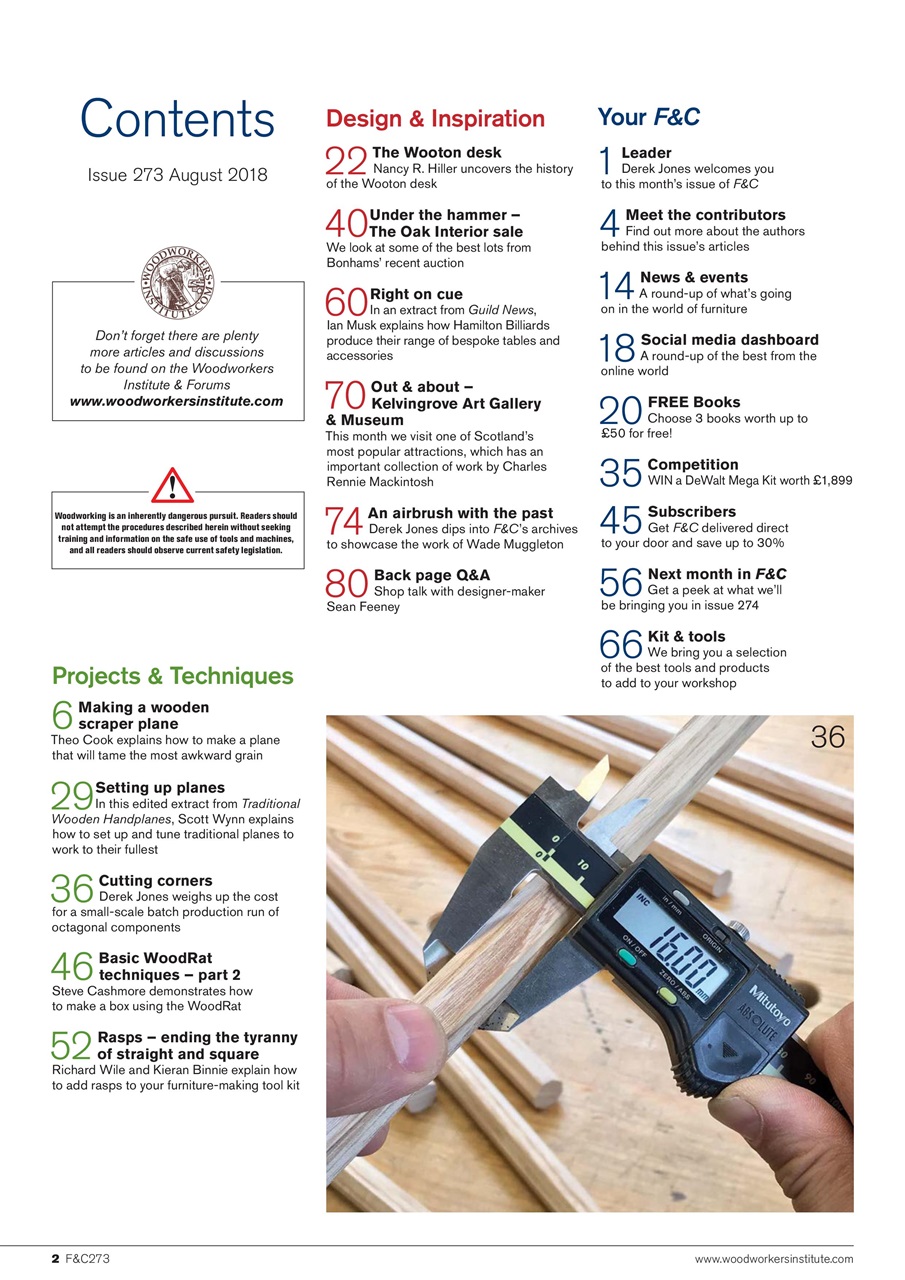 Furniture & Cabinetmaking Preview Pages