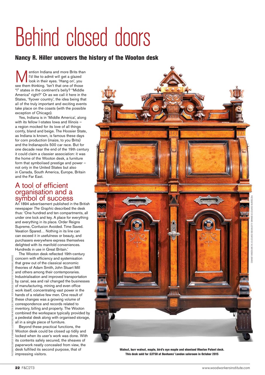Furniture & Cabinetmaking Preview Pages