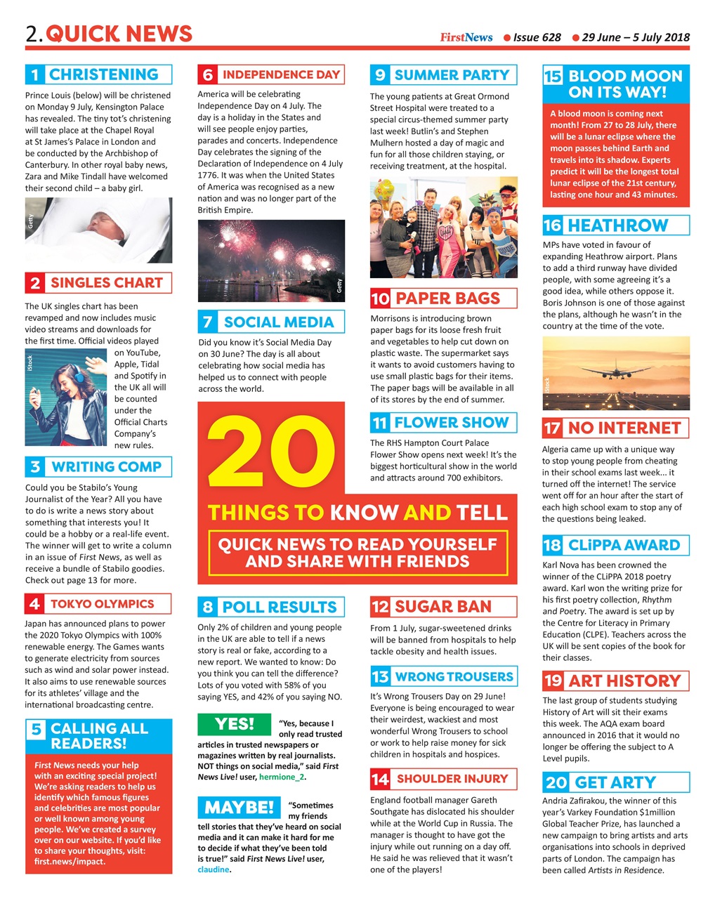 First News Preview Pages