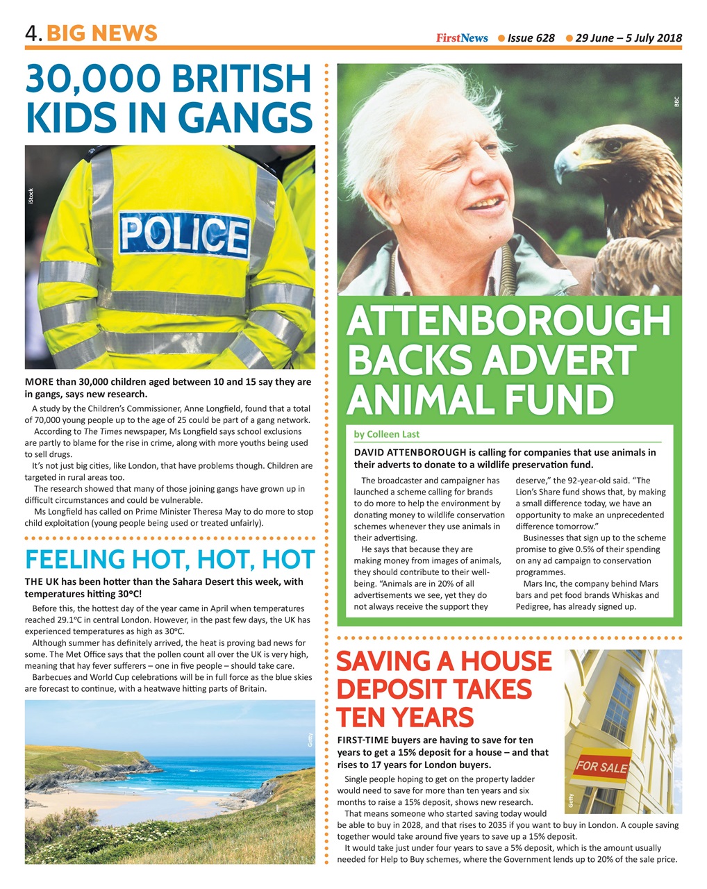 First News Preview Pages