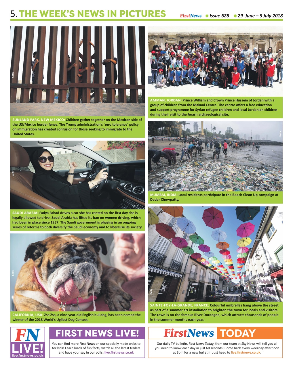 First News Preview Pages