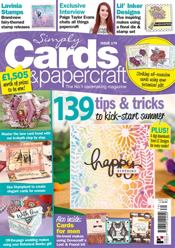 Simply Cards & Papercraft issue 