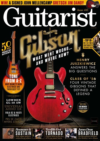 Guitarist issue August 2018